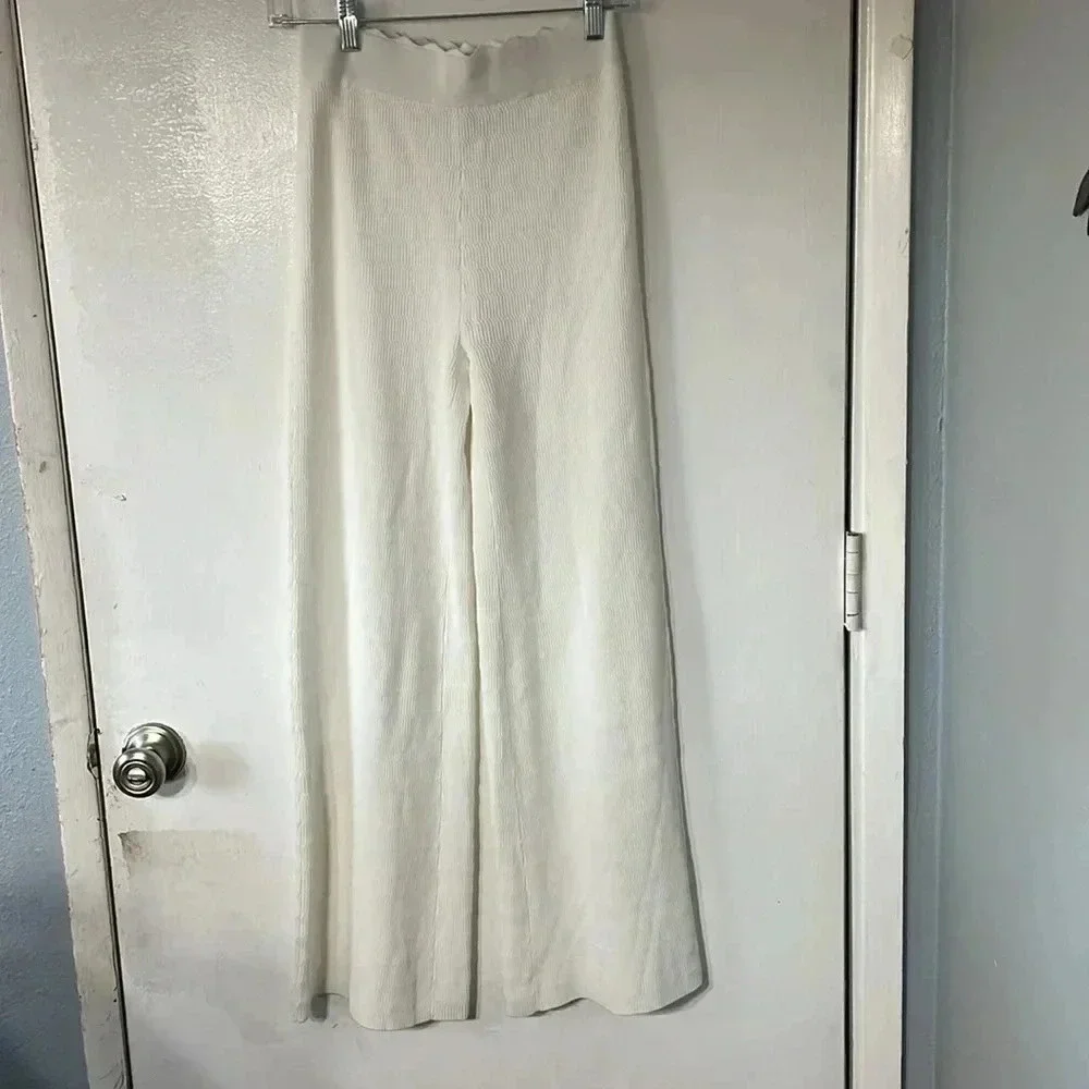 Hours of Harlow 1960 knit wide leg pants - Picture 2 of 7
